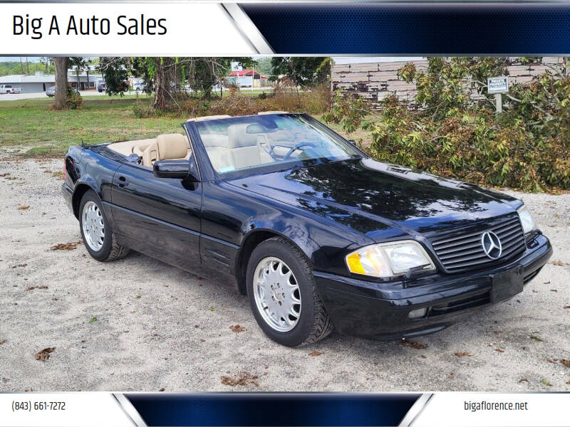 1997 Mercedes-Benz SL-Class for sale at Big A Auto Sales Lot 2 in Florence SC