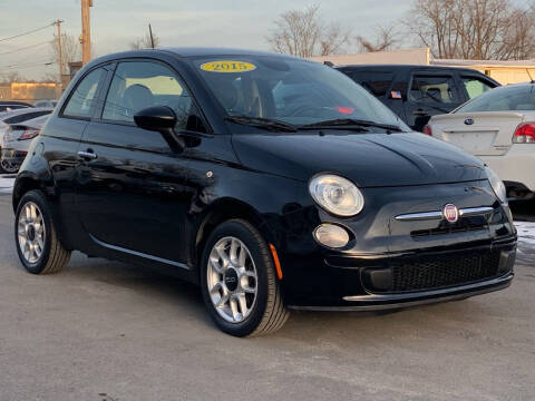 2015 FIAT 500 for sale at MetroWest Auto Sales in Worcester MA