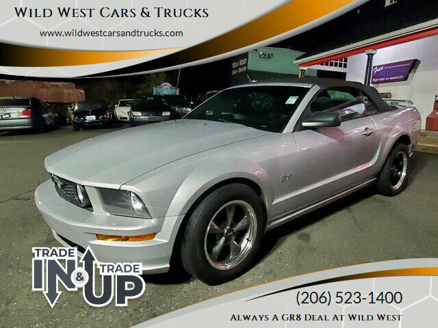 2007 Ford Mustang for sale at Wild West Cars & Trucks in Seattle WA