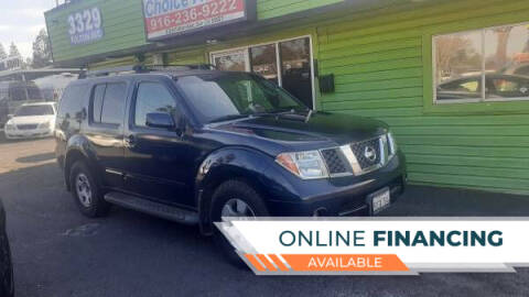 2006 Nissan Pathfinder for sale at Amazing Choice Autos in Sacramento CA