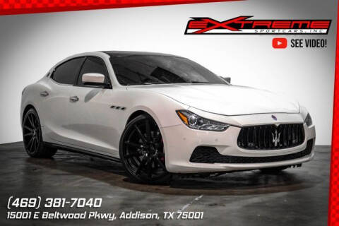 2015 Maserati Ghibli for sale at EXTREME SPORTCARS INC in Addison TX