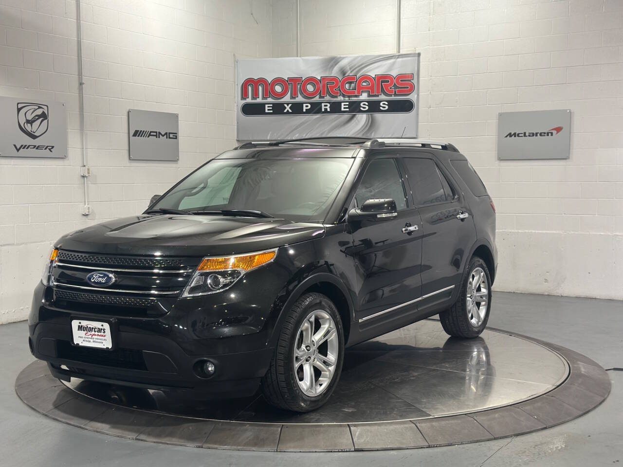 Black 2015 Ford Explorer Limited AWD Limited 4dr SUV 1