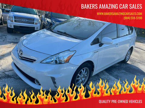 2012 Toyota Prius v for sale at Bakers Amazing Car Sales in Jacksonville FL