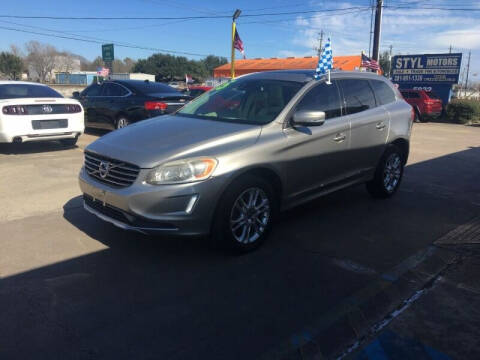 2015 Volvo XC60 for sale at STYL MOTORS in Pasadena TX