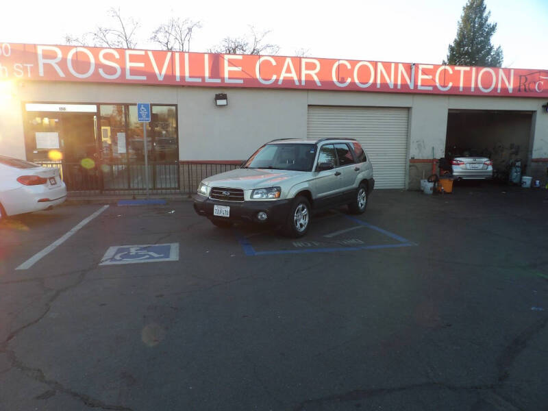 2005 Subaru Forester for sale at ROSEVILLE CAR CONNECTION in Roseville CA