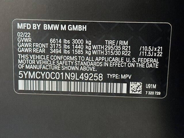 2022 BMW X6 M