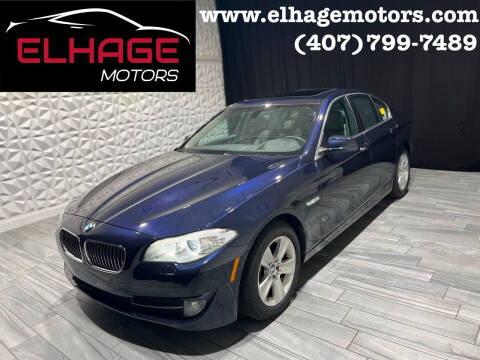 2013 BMW 5 Series for sale at Elhage Motors in Orlando FL