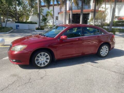 2013 Chrysler 200 for sale at Clean Florida Cars in Pompano Beach FL