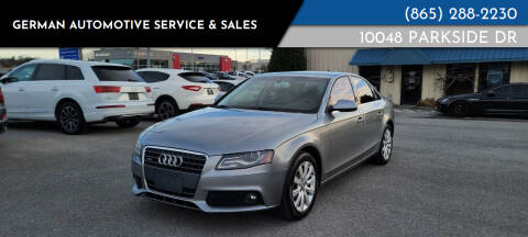 2011 Audi A4 for sale at German Automotive Service & Sales in Knoxville TN