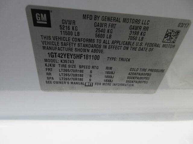 2017 GMC Sierra 3500HD