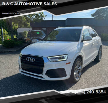2016 Audi Q3 for sale at B & C AUTOMOTIVE SALES in Lincolnton NC