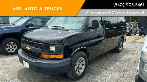 2010 Chevrolet Express for sale at MBL Auto & TRUCKS in Woodford VA