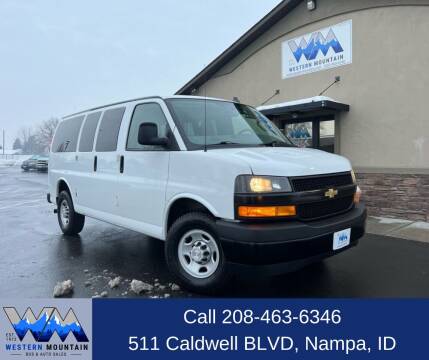 2019 Chevrolet Express for sale at Western Mountain Bus & Auto Sales in Nampa ID