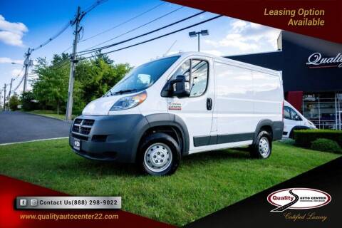 2018 RAM ProMaster for sale at Quality Auto Center in Springfield NJ