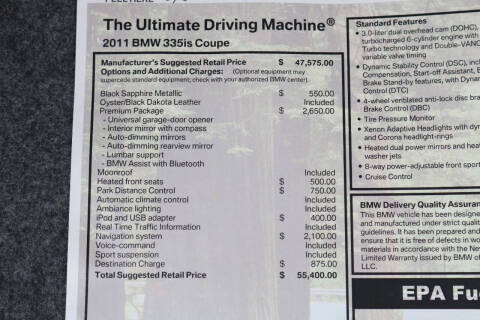 2011 BMW 3 Series 335is
