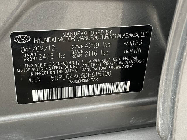 2013 Hyundai Sonata Limited