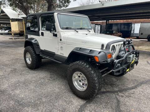 1997 Jeep Wrangler for sale at TROPHY MOTORS in New Braunfels TX