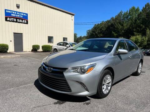 2016 Toyota Camry for sale at United Global Imports LLC in Cumming GA