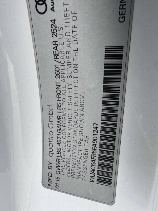 2015 Audi RS 5 4.2 quattro