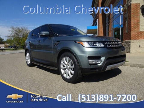 2016 Land Rover Range Rover Sport for sale at COLUMBIA CHEVROLET in Cincinnati OH