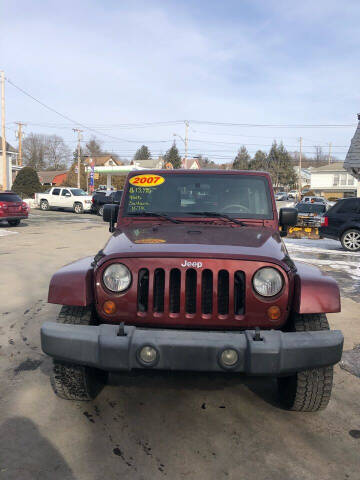 2007 Jeep Wrangler Unlimited for sale at Victor Eid Auto Sales in Troy NY