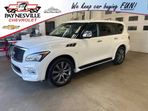 2017 Infiniti QX80 for sale at Paynesville Chevrolet in Paynesville MN