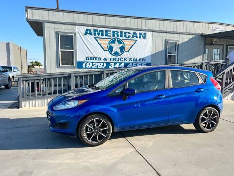 2018 Ford Fiesta for sale at AMERICAN AUTO & TRUCK SALES LLC in Yuma AZ