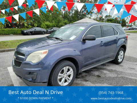 2013 Chevrolet Equinox for sale at Best Auto Deal N Drive in Hollywood FL