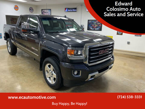 2015 GMC Sierra 2500HD for sale at Edward Colosimo Auto Sales and Service in Evans City PA