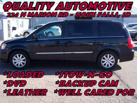 2014 Chrysler Town and Country for sale at Quality Automotive in Sioux Falls SD