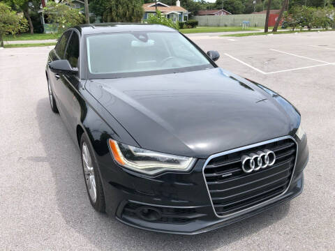 2012 Audi A6 for sale at Consumer Auto Credit in Tampa FL