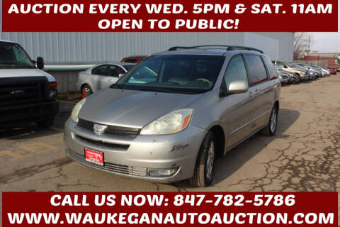 2005 Toyota Sienna for sale at Waukegan Auto Auction in Waukegan IL