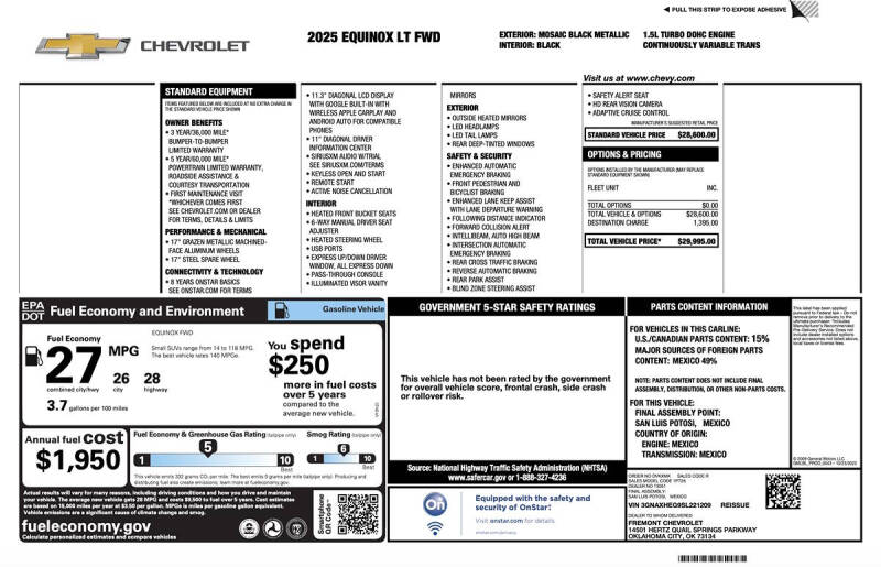 2025 Chevrolet Equinox LT