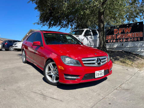 2012 Mercedes-Benz C-Class for sale at Bad Credit Call Fadi in Dallas TX