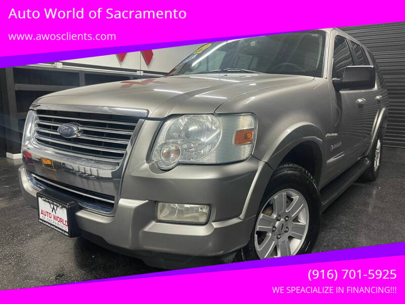 2008 Ford Explorer for sale at Auto World of Sacramento - Elder Creek location in Sacramento CA