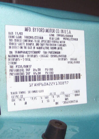 2002 Ford Thunderbird Deluxe