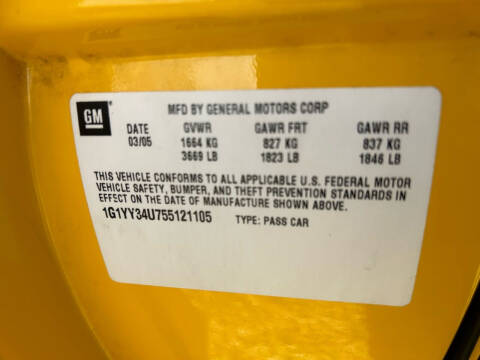 2005 Chevrolet Corvette