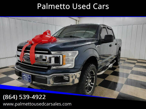 2018 Ford F-150 for sale at Palmetto Used Cars in Piedmont SC