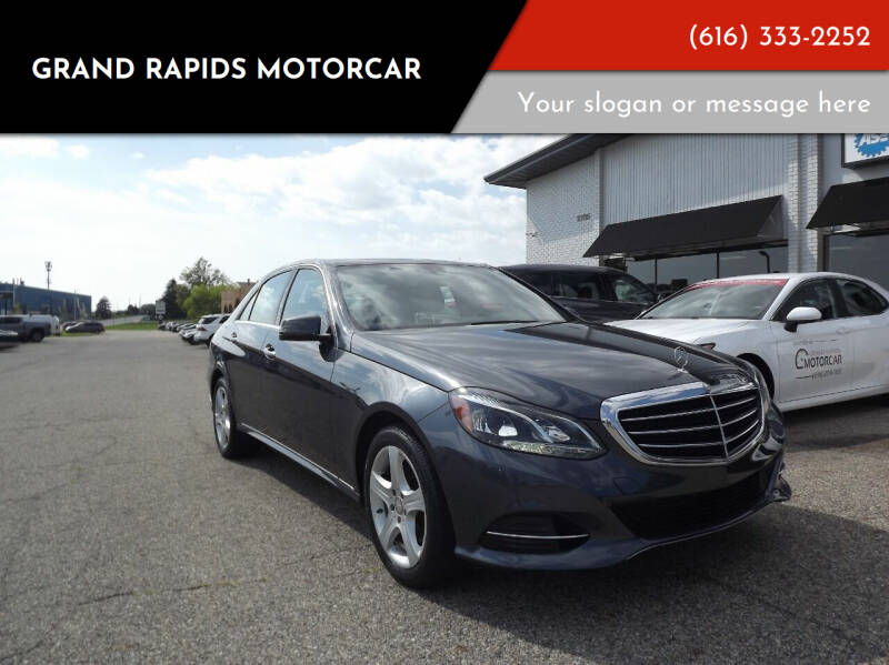 2014 Mercedes-Benz E-Class for sale at Grand Rapids Motorcar in Grand Rapids MI