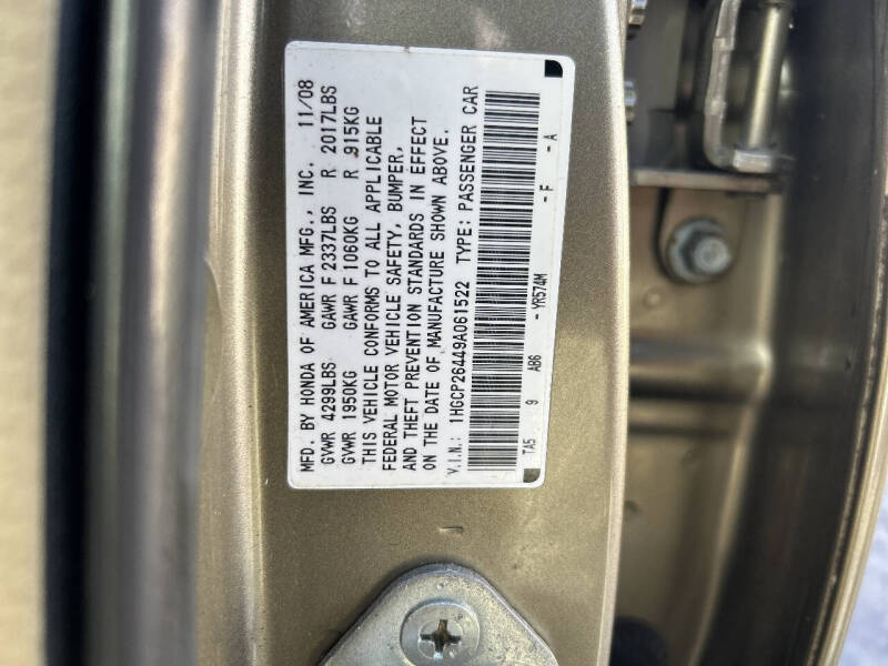 2009 Honda Accord LX-P