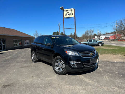 2016 Chevrolet Traverse for sale at Conklin Cycle Center in Binghamton NY