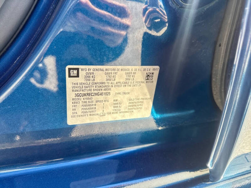 2017 Chevrolet Silverado 1500