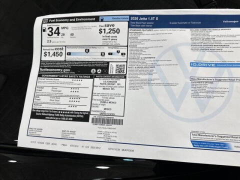 2026 Volkswagen Jetta S