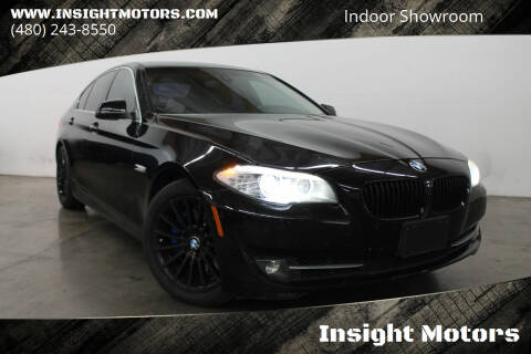 2012 BMW 5 Series for sale at Insight Motors in Tempe AZ