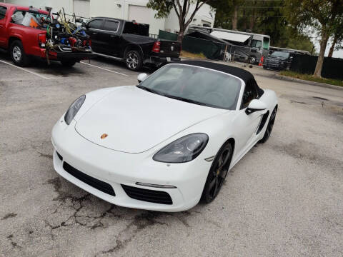 2017 Porsche 718 Boxster for sale at Best Price Car Dealer in Hallandale Beach FL