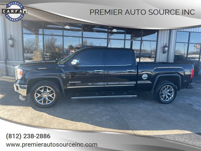 2014 GMC Sierra 1500 for sale at Premier Auto Source INC in Terre Haute IN