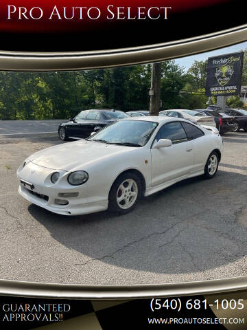 1995 Toyota Celica for sale at Pro Auto Select in Fredericksburg VA