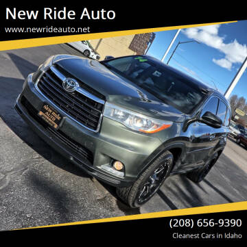 2014 Toyota Highlander for sale at New Ride Auto in Rexburg ID