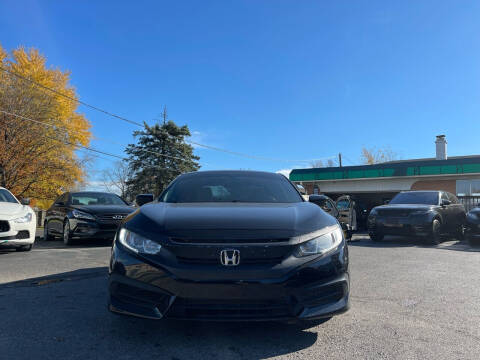 2018 Honda Civic for sale at Brownsburg Imports LLC in Indianapolis IN