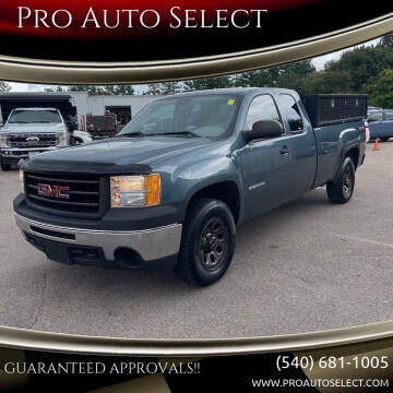 2013 GMC Sierra 1500 for sale at Pro Auto Select in Fredericksburg VA